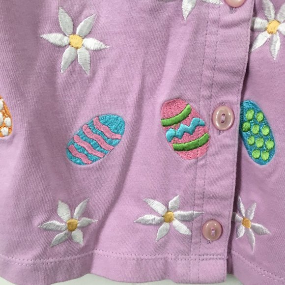 EASTER! Michael Simon Girl's Embroidered Top 4-5 - Picture 3 of 8